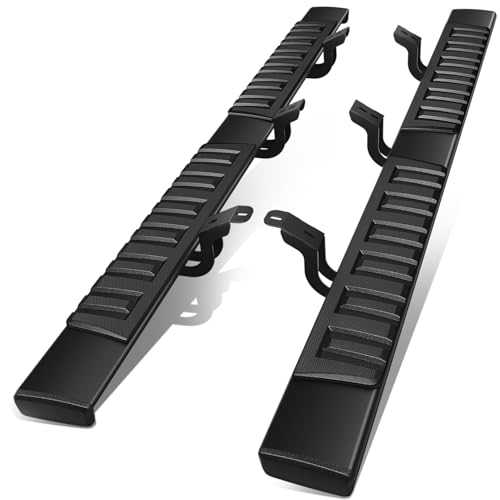 Auto Dynasty Running Boards Compatible with 2007-2021 Toyota Tundra Crew Max, Stainless Steel Side Step Rail Nerf Bars, 6.75