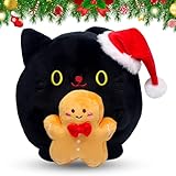 Matériau de haute qualité : ce doudou de Noël est rempli de coton PP de haute qualité, ce qui lui permet de conserver sa forme et d'être merveilleusement doux au toucher, ce que les enfants adorent tout simplement