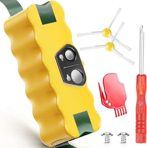 Morpilot 互換 ルンバ バッテリー 4500mAh ルンバ14.4v用バッテリー ルンバ500 600 700 800 シリーズ対応 超長期間稼動 掃除機用バッテリー ニッケル水素電池