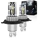 XELORD Ampoules H4 LED 6000K 55W – Phares Voiture Blanc Intense Pack 2