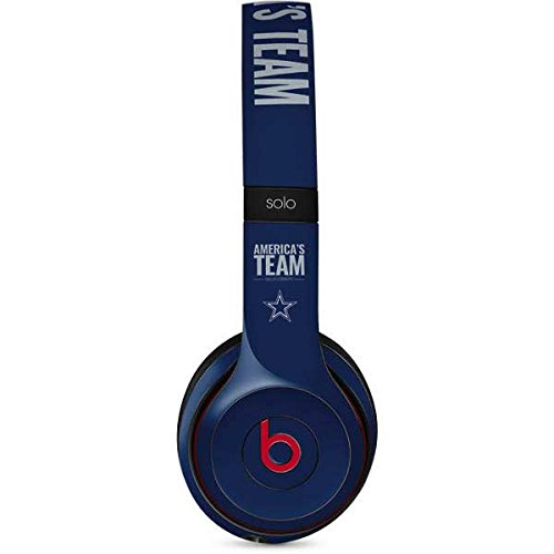 Skinit Decal Audio Skin Compatible with Beats Solo 2 Wireless - Officially Licensed NFL Dallas Cowboys Team Motto Design