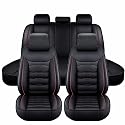 Full Set Auto Sitzbezüge für 𝐒𝗲𝗮𝘁 Ateca,Wasserdichtes VerschleißFest Leder Auto Sitzschutz,5 Stück Autositzbezüge