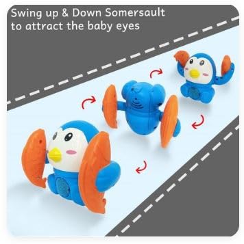 Braintastic Intelligent Robot Learning Machine Dancing Toy with Lights & Music for Kid (Dancing Penguin Toy) 1