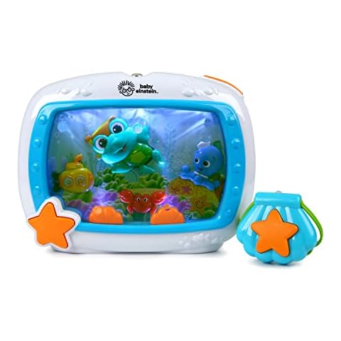 Baby Einstein, Sea Dreams Soother Schlummerlicht für Das Gitterbett mit Fernbedienung, Lichtern und Melodien Cover