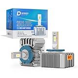 NUROTA D5S 12V 40W Xenon Brenner – Anti-UV D5S Auto Lampe 6000K Weiß – Xenon Lampe mit Zulassung – Ersatz Scheinwerferlampe für Abblend- & Fernlicht 2 Stück