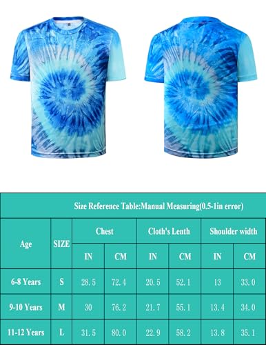 Disfraz hippie infantil 4 piezas 60s 70s azul miniatura 3