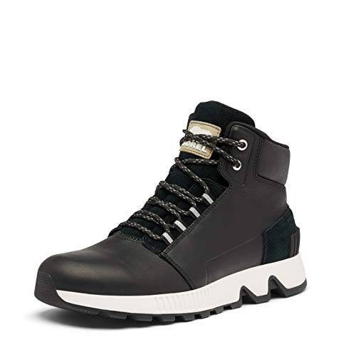 Sorel Men's Mac Hill Mid LTR Sneaker Boot — Waterproof Suede Leather Rain & Snow Boot