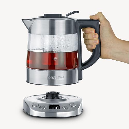 Severin Wk 3473 Bollitore Elettrico Per The-Acqua In Vetro 1 Litro - 10