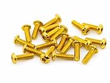 Linsenkopfschrauben M3x10 Innensechskant 20 Stück Stahl 12.9 - rcbay