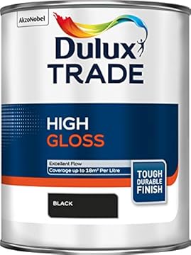 Dulux Trade High Gloss Black 1L