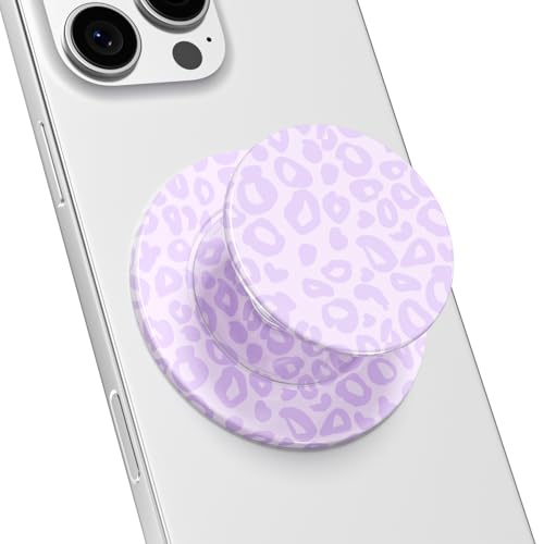 Bonito soporte de leopardo para iPhone y Samsung con fijación magnética estable de Svanove