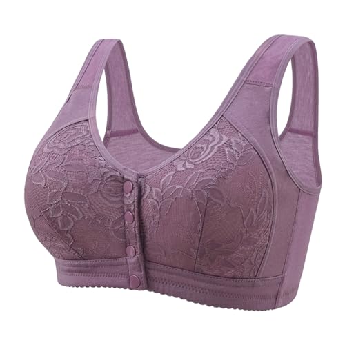 Frühlingsangebote Yoga Seamless Damen Bh mit Vorderverschluss Comfy Sport Ohne Bügel Push Up Große Brüste 95D Bustier Bikini Oberteil Nahtlose Stütz-Bh Bustiers Für Dallmayr Prodomo Gxoulrra