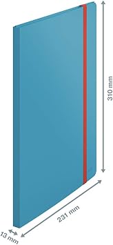 Leitz Cozy Mobile Presentation File Plus, A4, Blue