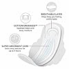 Amazon Basics Thick Maxi Pads with Wings for Periods - Overnight Absorbency, Unscented, Size 4, 28 Count (Previously Solimo) #3