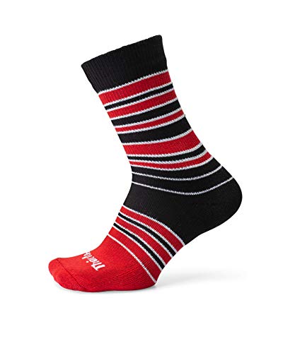 Thorlos Stripes Thin Cushion Casual Crew Socks