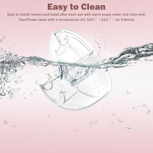 Image of One Milk Collector Cup Only Compatible with Momcozy M5 Wearable Breast Pump Replacement Accessories, Not for Others