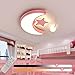 Plafonieras A LED for Cameretta, Luminaire Moderna Dimmerabile Con Telecomando 33W, Plafoniera A LED for Cameretta Ragazza/ragazzo, Cameretta for Bambini Camera Da Letto Soggiorno [Energy A Level +]