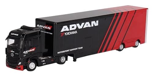 MINI GT - Mercedes-Benz Actros w/Racing Transporter 2023