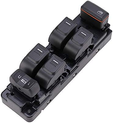 25779767 Driver Side Power Window Master Switch Replacement for Colorado 2004-2012/Canyon 2004-2012/H3 2006-2010/H3T 2009-2010 with White Backlight