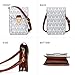 MKP Chic Women's Lightweight Crossbody Bag, Fashionable Signature Design, Cute Small Purse Wallet for Cell Phone, and Essentials - Shoulder Bag with Snap Closure