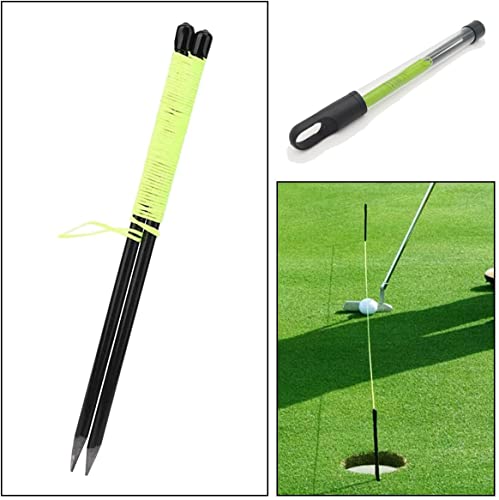 HH-Golf Golf Putting String Line, Golf Alignment Trainingshilfe, Master Straight Putting Guide Line für Grün