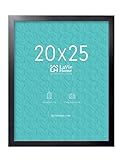LaVie Home 20x25 Picture Frame Black, Puzzles Frame for Wall Decoration, Classic Black Minimalist Style Suitable for Decorating Houses, Offices, Hotels, Puzzles Posters Photos or Artwork（1 Pack）