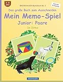 BROCKHAUSEN Bastelbuch Bd. 3 - Das große Buch zum Ausschneiden - Mein Memo-Spiel Junior: Paare: Im Zirkus (German Edition)