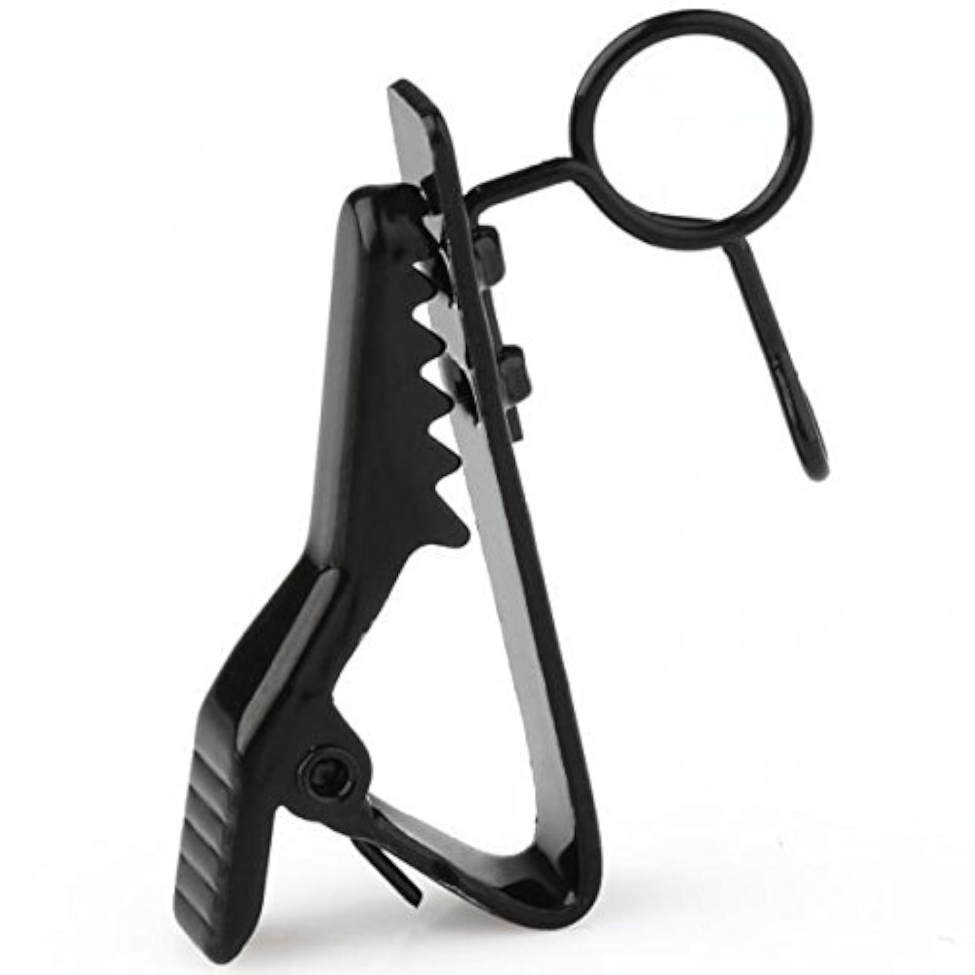 Black Mic Lapel Tie Clip for Lavalier Clip