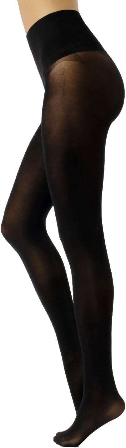 SEAMLESS TIGHTS | NO SEAM PANTYHOSE | OPAQUE TIGHTS | BLACK, BLUE | 50 DEN | S, M/L, L/XL | ITALIAN HOSIERY |