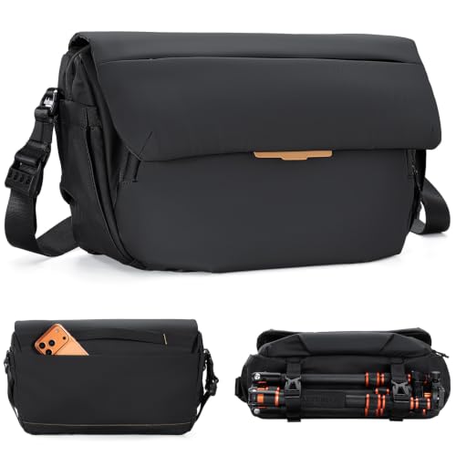 Maleta para cámara K&F CONCEPT 15L con compartimento para laptop 13" negra miniatura 1