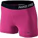 Nike Womens 3" Compression Short 589364-618 (Large, Berry)