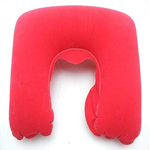 zhuao U-shaped Aircraft Travel Pillow, for Aircraft Inflatable Neck Pillow, Travel Comfort Sleep Pillow 4