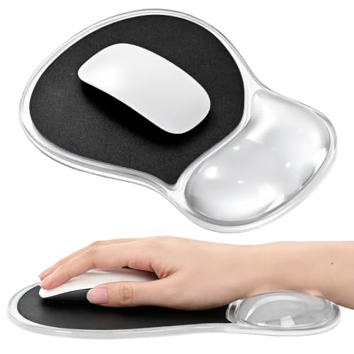 EooCoo Ergonomic Waterproof Mouse Pad with Gel Wrist Rest Support