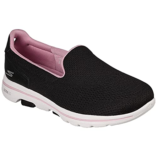 Image of Skechers Women Go Walk 5 Ocean Sparkle Walking Shoes
