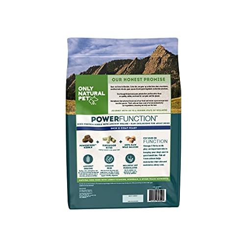 Only Natural Pet PowerFunction Skin & Coat Feast Dry Dog Food Kibble