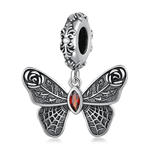 Abalorio mariposa plata 925 compatible con Pandora que no pierde brillo