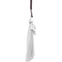 Cryfokt Kids Sensory Hammock, Stretchy Comfortable Polyester Swing for Children with Indoor Outdoor Play, Learning Body Awareness and Balance Silver Grey