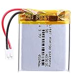 Liter energybattery 3.7V Lipo Battery 450mAh Rechargeable Lithium ion Polymer Battery 403035 with JST Connector