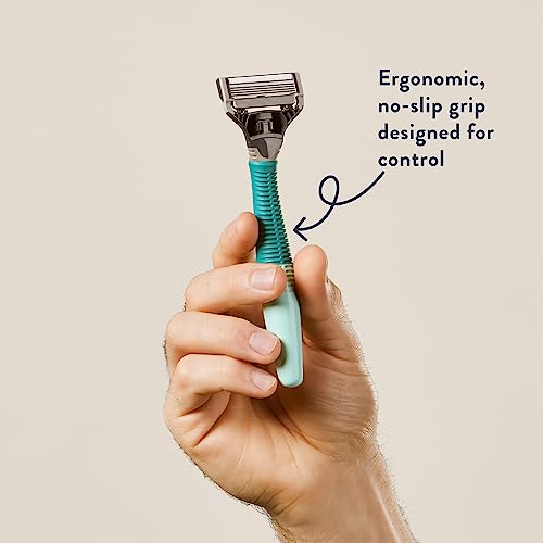 Harry's Men's Razor Set, Razor + 5 Razor Blades + Shaving Cream, Harry's Razor Blade Refills use 5 Blade Design for Smoother Shaving, Travel Size Men's Shave Cream Formulated with Aloe - Image 5