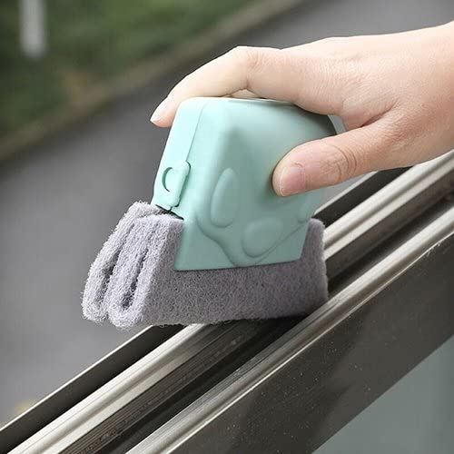 PRIMEFAIR Magic Window Track Cleaner, Window Groove Cleaning Tools Set