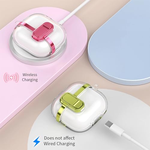 Coque AirPods Pro 3 vert silicone rigide de qualité supérieure pour boîtier 2025 - 3