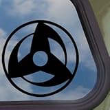 Naruto Black Decal Kakashi's Mangekyo Sharingan Car Sticker