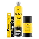 Got2B Glued Slick Back Styling 3 Pack with Wax, Gel & Spray