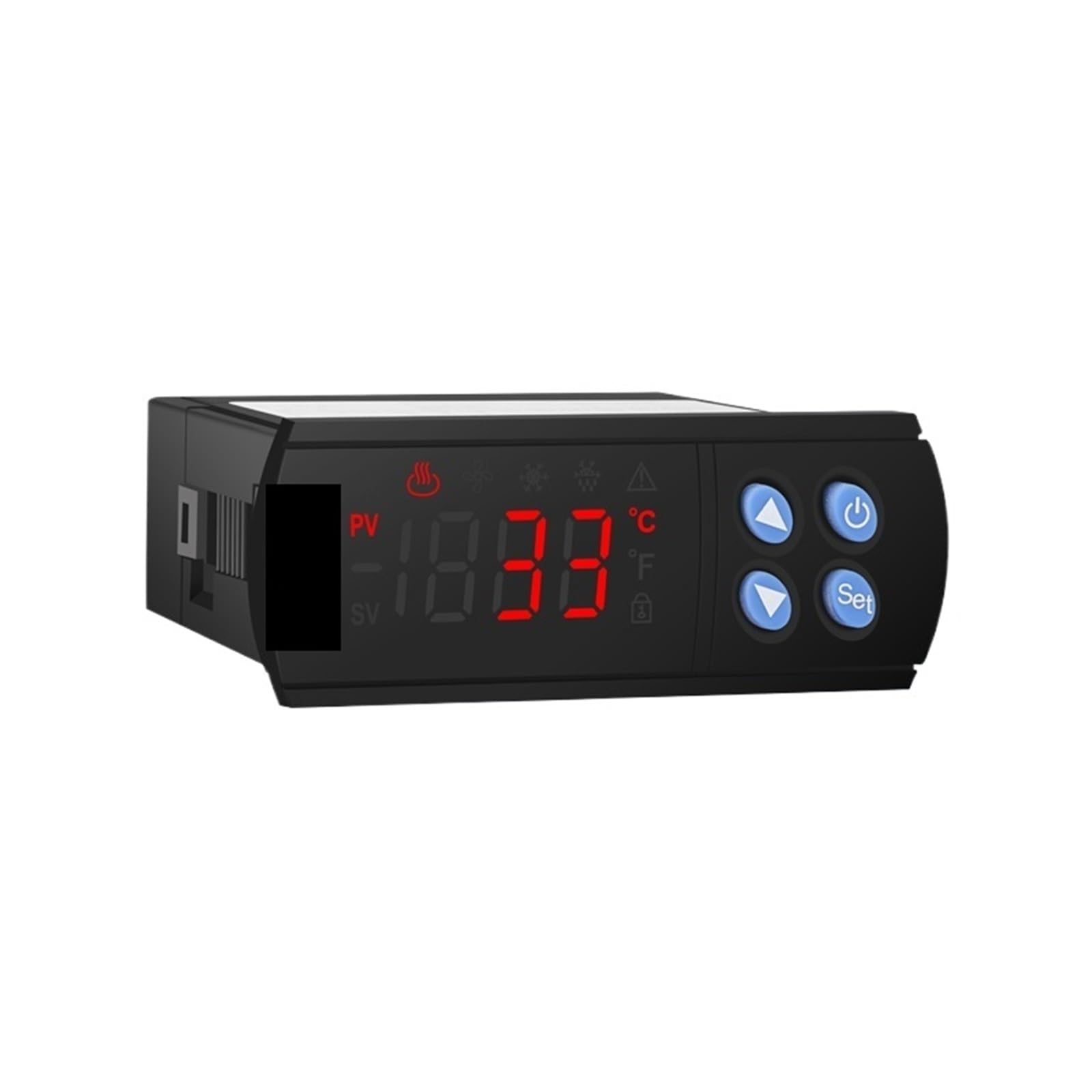 1pcs High Temperature 400 Degree℃/℉ Switch 220V Thermostat with PT100 EW-986GP Temperature Controller