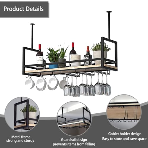 Solution de rangement idéale pour cuisine encombrée avec étagère à vin - 4