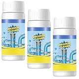 2026 New Multi-functional Sink & Drain Cleaner Powder Quick Foaming Heavy Duty Clog Remover for Kitchen Bathroom (3PCS)