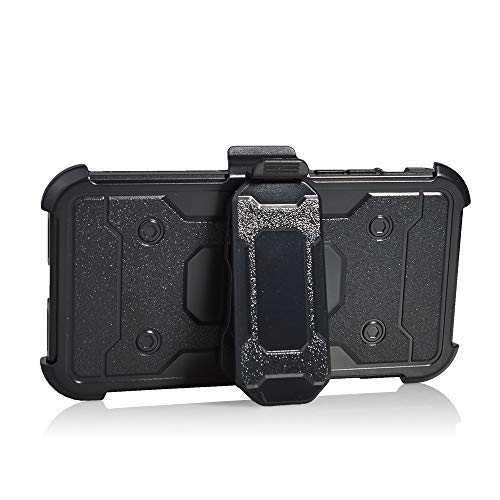 Cocomii Heavy Duty Iphone 12/12 Pro Case - Military Belt Clip Holster - Slim - Lightweight - Matte - Kickstand Swivel Belt Clip Holster Luxury Cover Compatible With Apple Iphone 12/12 Pro 6.1" (Black) #TOP5