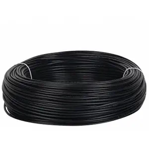 Texton Flexible 2.5mm Copper Wire for Home or Domestic Industrial Electric Wiring, Electric Wire-200Mtr (Black Color)