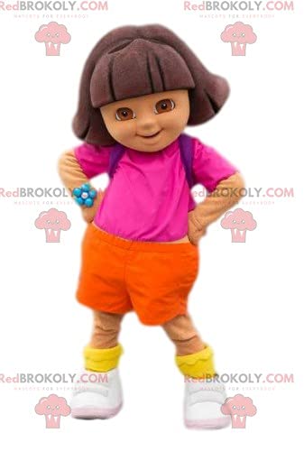 Dora la Exploradora REDBROKOLY Disfraz de Dora