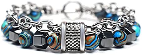 Fashion Frill Stylish Boys Bracelet Stainless Steel Beads Silver Chain Bracelet For Men Boys Mens Jewellery Bracelets Mens Accessories